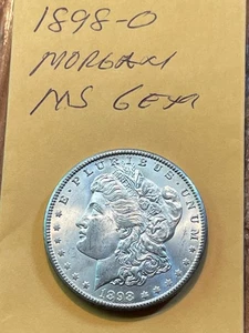 1898 - O Morgan Dollar Silber ---- Gemme BU+ - Bild 1 von 3