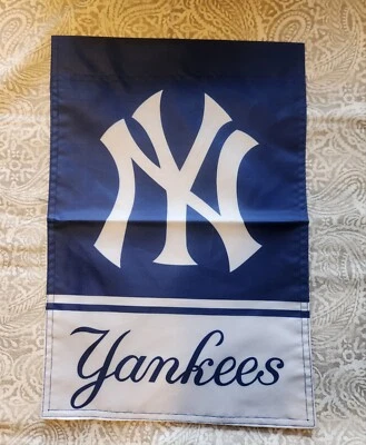 New York Yankees 12X18 Inch Double Sided MLB Baseball Garden Flag  - Image 1 of 3