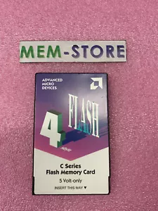 AMC004CFLKA AMD 4MB C Series Flash Memory PC Card 5v with Write Protect - Picture 1 of 2