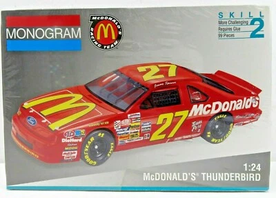 Monograma vintage 1993 "Jimmy Spencer" #27 McDONALDS THUNDERBIRD # 2442   Foto 1 de 4