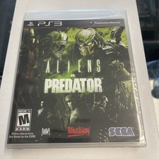 ALIENS VS PREDATOR PS3 Sony PlayStation 3 2010 Rare NEW SEALED Horror Sci-Fi 