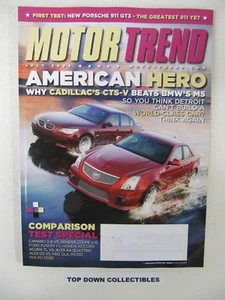 Motor Trend Magazine July 2009 American Hero--Cadillac CTS-V - Picture 1 of 4