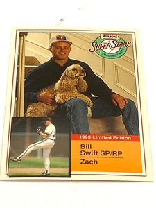 1993 Milk Bone Super Stars Bill Swift #5 San Francisco Giants - Picture 1 of 4