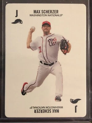 2019 Topps Kenny Mayne 52-Card Baseball Max Scherzer Washington Nationals - Image 1 of 2