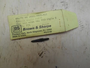 Brown & Sharpe 599-9770-212 Center Punch Point for 770 (style 2) & 771, New - Picture 1 of 1