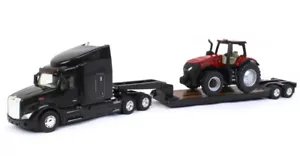 ERTL, PETERBILT 579 6x4 with 2-axle low bed and CASE IH 380 Magnum, 1/32, ERT... - Picture 1 of 4