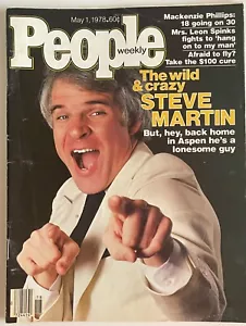 1978 People magazine, Steve Martin - May 1 - Very Good - Foto 1 di 6