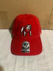 Georgia Bulldogs Throwback NCAA '47 Brand Red Franchise Fitted Hat