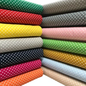100% Superior Cotton Fabric 3-4mm Polka Dot * EXTRA WIDE 140cm wide 13 colours - Picture 1 of 15