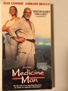 Medicine Man (1992) Sean Connery, Lorraine Bracco, José Wilker VHS VIDEO TAPE - Picture 1 of 1