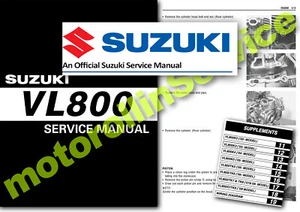 Suzuki VL800 INTRUDER Service Manual - Workshop VL 800 2001 2002 2003 2004 2005 - Picture 1 of 2