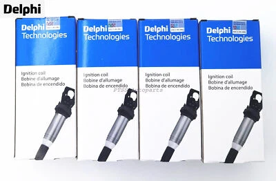 4x 036905715G OEM Delphi Ignition Coil Set For Audi A1 2010-2015 A3 2007-12 1.4T - Image 1 of 4