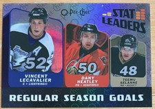 2007-08 O-Pee-Chee Stat Leaders Vincent Lecavalier/Dany Heatley/Teemu Selanne