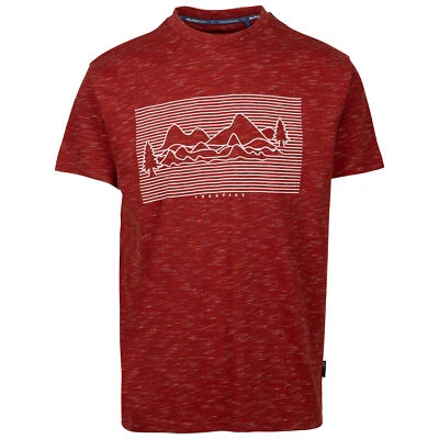 Trespass Mens Casual Fit T-Shirt Printed Design QuickDry Top Kalar