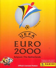 Panini EURO 2000 Belgium Netherlands Belgium Netherlands Chrome Sticker