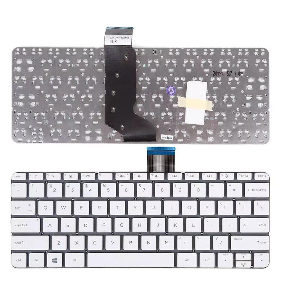 US Keyboard for HP Stream 11-AH 11-AH012DX 11-AH013WM 11-AH110NR 11-AH117WM WHIT - Image 1 of 1