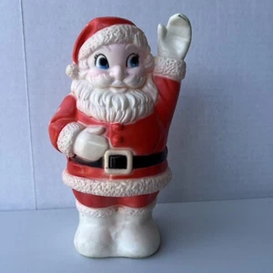 60s vintage Santa Claus Sanitoy INC N.Y. N.Y. U.S.A. 8.5” Working Squeaky Toy - Picture 1 of 7