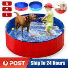 L XL Large Folding Pet Swimming Pool Outdoor Dogs Bathing Pool Tub Kiddie Pool