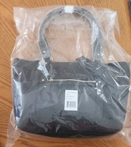INC International Concepts Riverton Shopper Black Gold - Picture 1 of 1