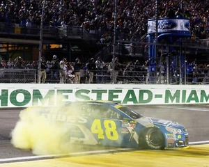 Jimmie Johnson 2016 NASCAR Champion 8"X10" Glossy Photo Print 4D - Picture 1 of 1
