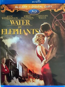 WATER FOR ELEPHANTS (2011) - BLURAY Reese Witherspoon Exc Cond! *Region A* - Picture 1 of 2