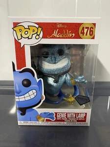 Aladdin Genie Diamond Glitter Funko Pop! Vinyl #476 - Picture 1 of 6