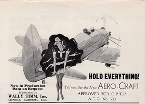 1941 Timm Aircraft ad 7/25/2024c - Picture 1 of 1