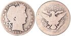 1893 Barber Half Dollar As Pictured - Free Shipping - Set Break See Other Halves