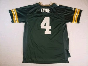 Brett Favre Geen Bay Packers Reebok Jersey Youth XL (18-20) Green - Picture 1 of 5