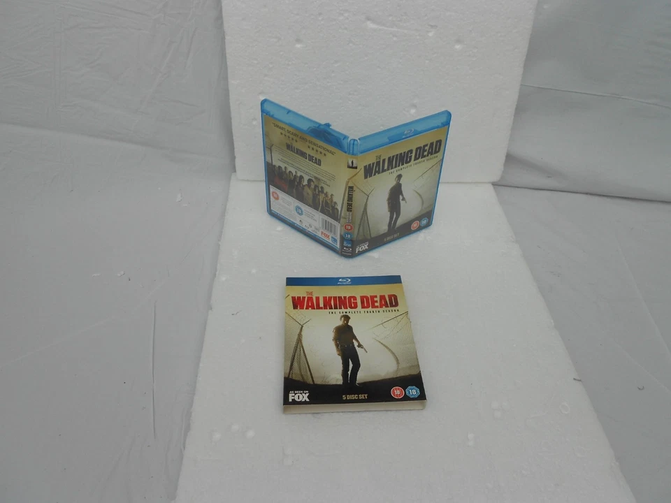 The walking dead the complete four season region 2 blu ray - Image 1 of 4