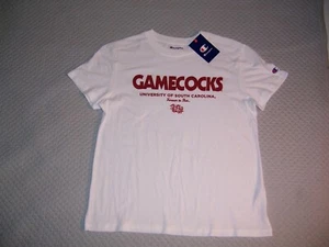 Champion South Carolina Gamecocks logo T shirt Short sleeve M Women's New NWT - Picture 1 of 2