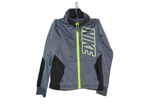 Nike Gray Track Jacket 4 XS Boys - Picture 1 of 3