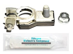 Fits Nissan Negative Battery Terminal Connector + M8 Nut and Dielectric Grease - Picture 1 of 1