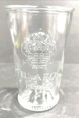 Juego de 2 copas de vino en relieve STELLA ROSA NEGRO corona logotipo excelente estado. Foto 1 de 3