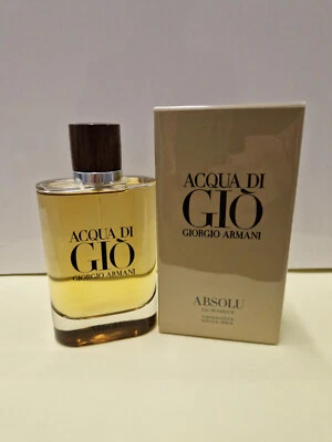 GIORGIO ARMANI ARMANI ACQUA DI GIO' ABSOLU EDP 125 ML SPRAY ORIGINALE