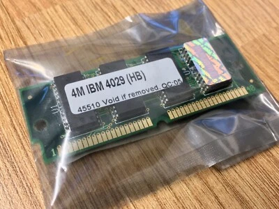 Vintage Transcend JRAM-4HB 4MB IBM Laser Printer 4029 1183335 Memory - Image 1 of 4