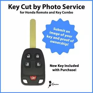 -Key Cut by Photo- Servicio de repuesto Honda Philips 46 llaves y combo remoto - Imagen 1 de 7