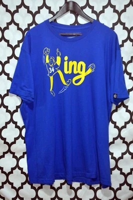 Seattle Mariners King Félix Hernández #34 Camisa Azul Manga Corta Talla XXL Foto 1 de 3