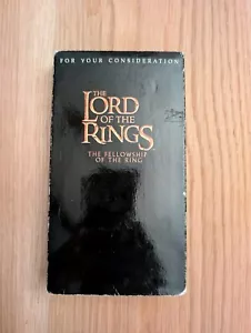 The Lord Of The Rings Fellowship Ring 2001 FYC Screener VHS - Picture 1 of 6