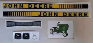 DECAL SET GEN II 50 Series John Deere Toy Pedal Tractor Computer Cut Free Ship - Picture 1 of 5