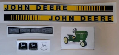 JUEGO DE CALCOMANÍAS GEN II 50 Series John Deere Juguete Pedal Tractor Computadora Corte Envío Gratis Foto 1 de 4