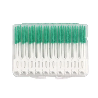 40Pcs Dental Interdental Clean Teeth Floss Sticks Tooth Brush Toothpick Care - Image 1 of 4
