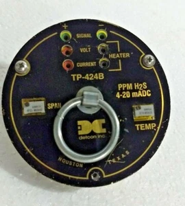 Detcon TP-424B PPM H2S 4-20 mADC Monitoring Sensor - Picture 1 of 3