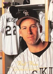 1994 Donruss Studio Baseball Walt Weiss Colorado Rockies #181 - Picture 1 of 2