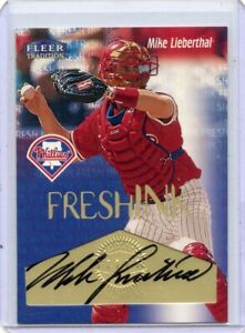 2000 FLEER TRADITION (NO#) MIKE LIEBERTHAL AUTOGRAPH PHILLIES 081023