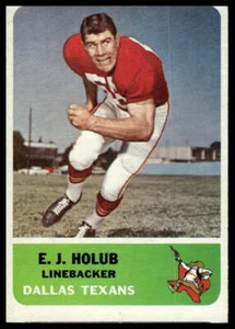 1962 Fleer #30 E.J. Holub (OC) - Picture 1 of 2