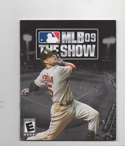 MLB 09 The Show PS3 MANUAL ONLY Authentic - Picture 1 of 1