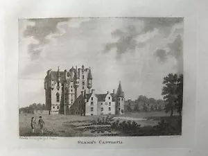 1790 Antique Print; Glamis Castle, Angus, Scotland after Grose - Picture 1 of 2