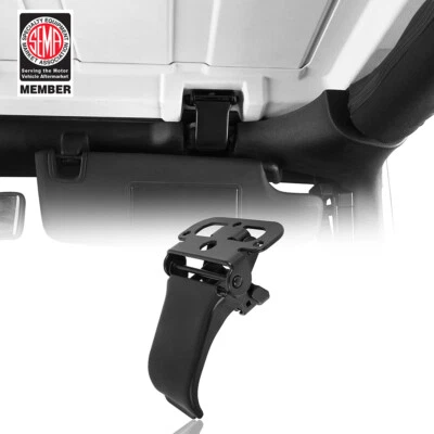 Abrazadera de techo rígido delantera de acero negra para Jeep Wrangler JK 2007-2018 Foto 1 de 4