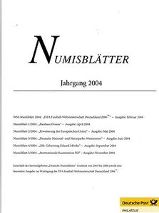 Numisblätter - Jahrgang 2004 - mit Beschreibungen ( ÜF09 ) - Picture 1 of 7